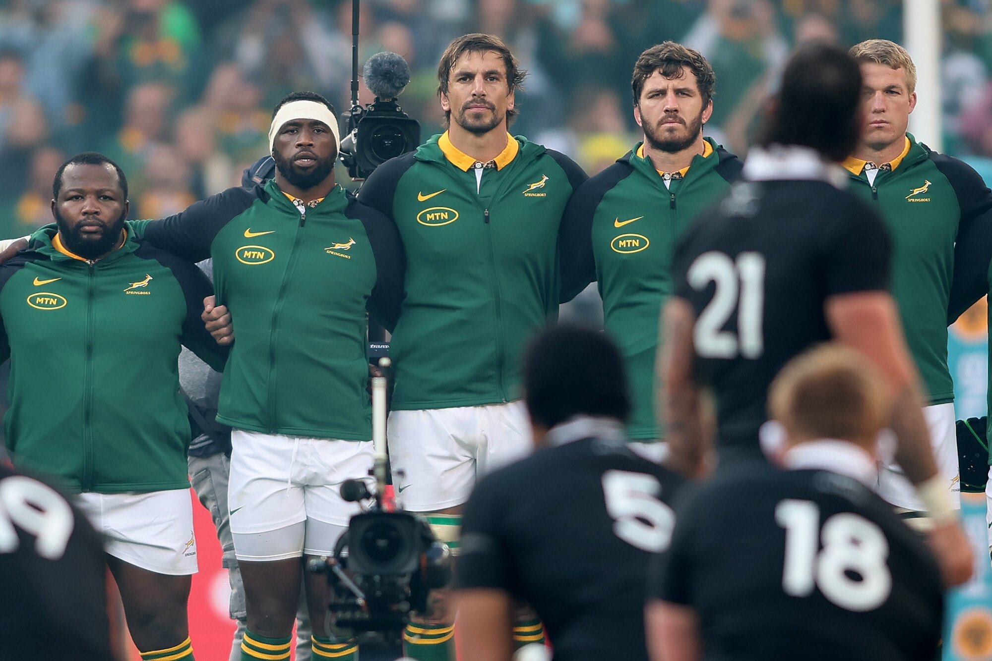 The Springboks will look to end the All Blacks' 50-test unbeaten streak at Eden Park on Saturday. Photo / Photosport