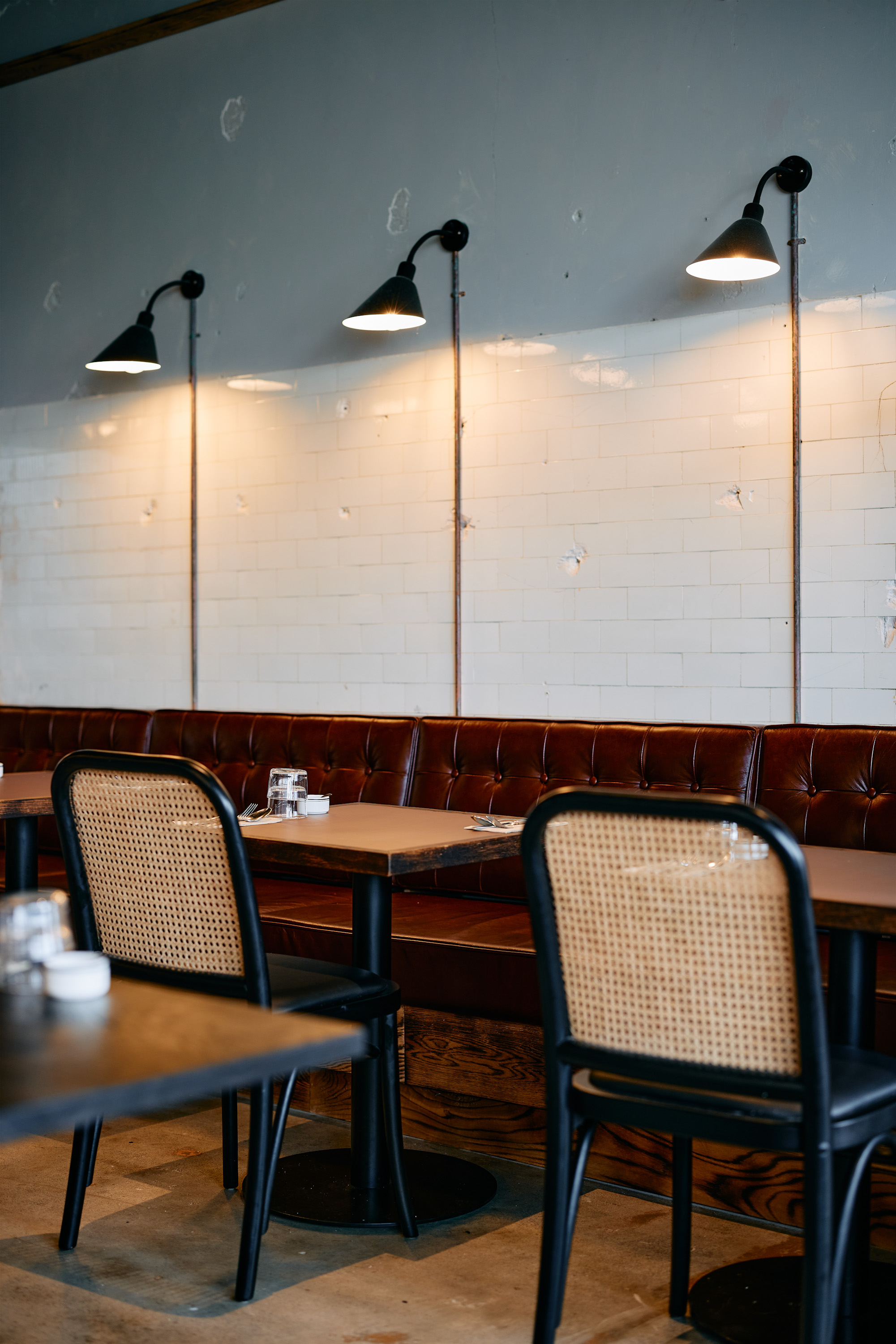 Husband-and-wife team Jordan and Sarah Macdonald have transformed a former embroidery shop into Osteria Uno. Photo / Babiche Martens