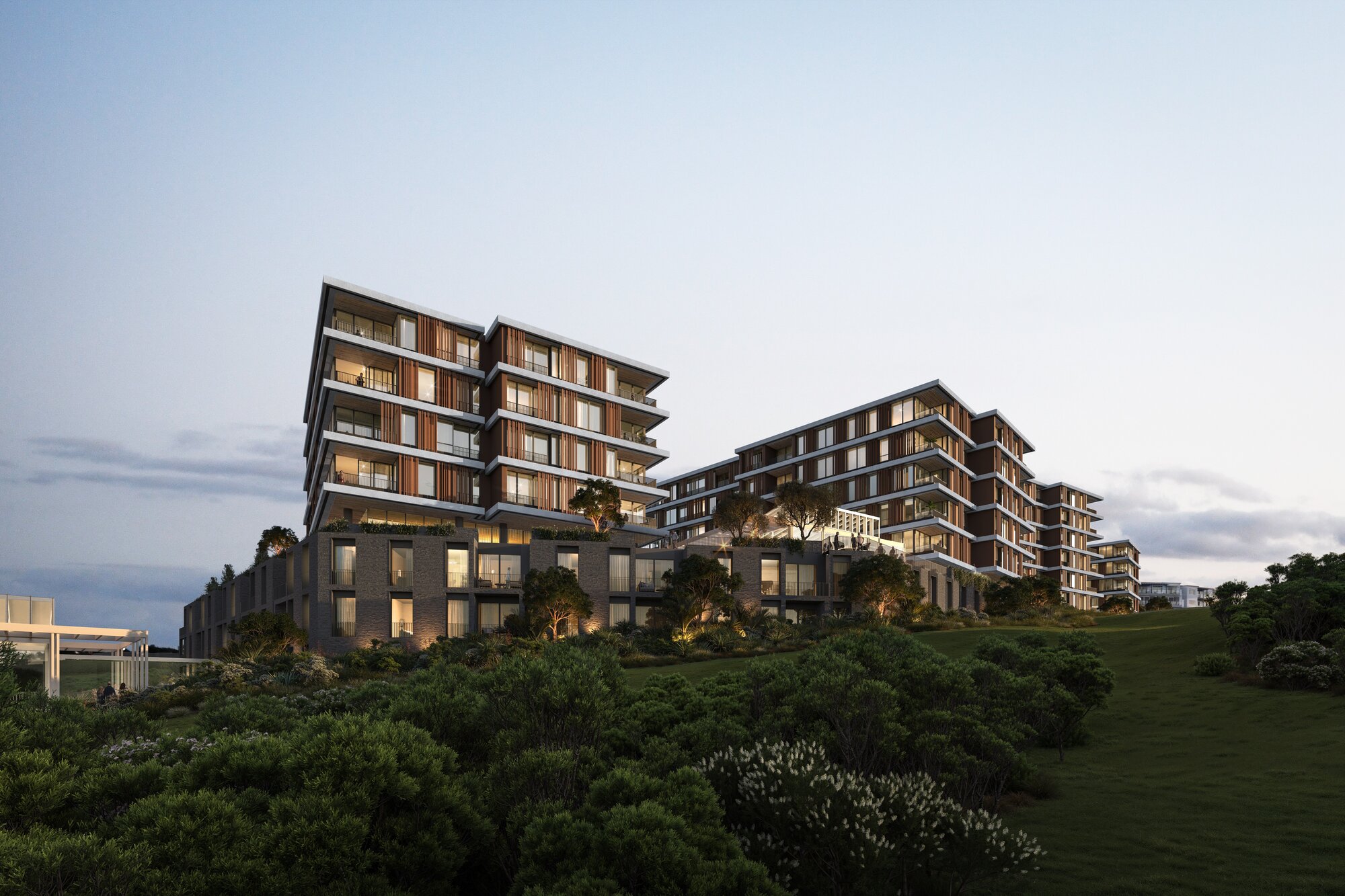 Plans for The Point Mission Bay retirement village, to be built on land where the existing Eastcliffe retirement village stands at 217 Kupe St, Ōrākei, Auckland. Photo / Generus Living Group