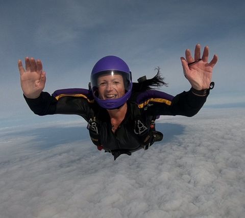 Sarah-Jane Bayram died after a skydiving accident over Muriwai.