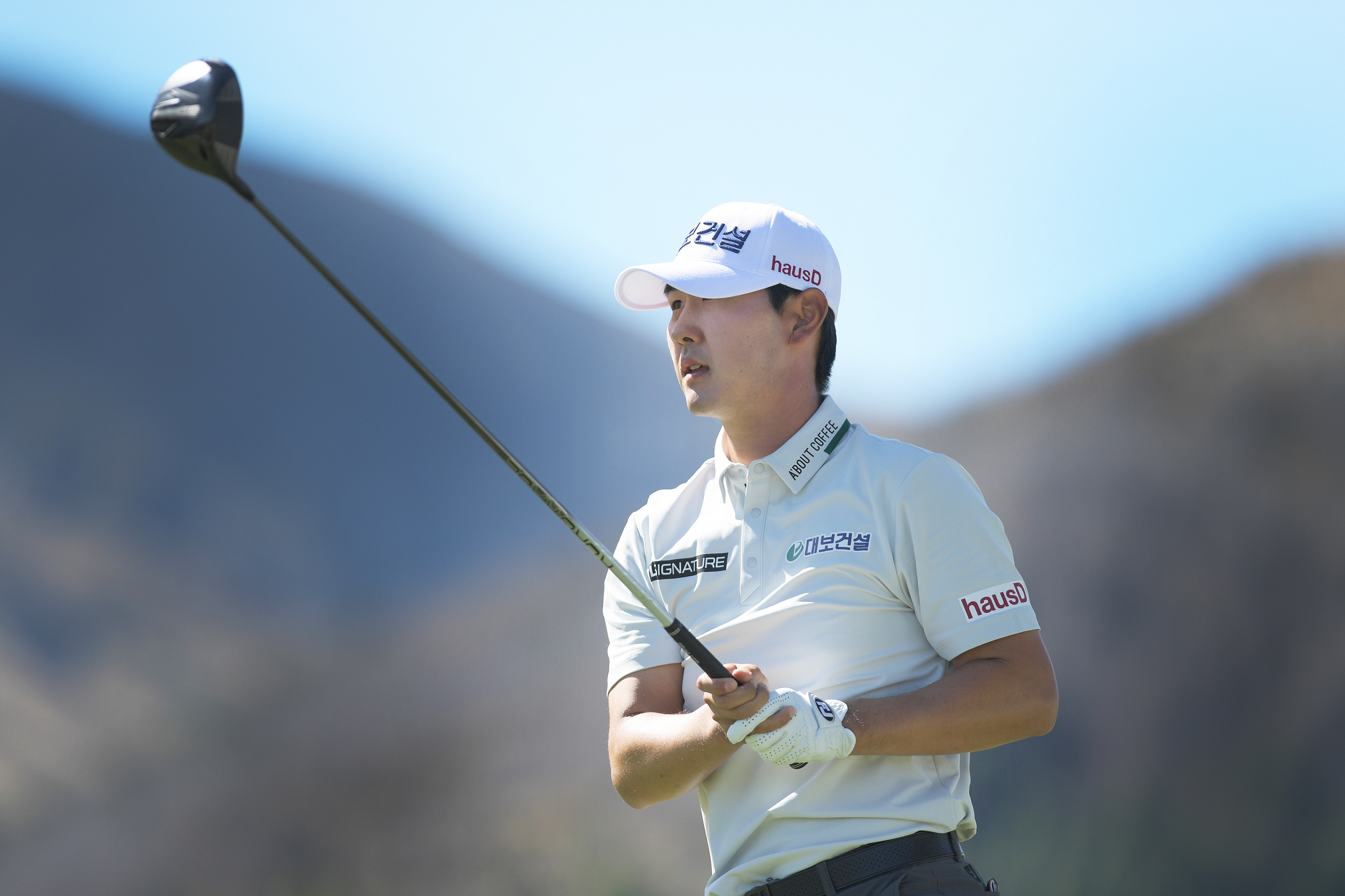 Korea's Guntaek Koh at the 104th New Zealand Open. Photo / Photosport