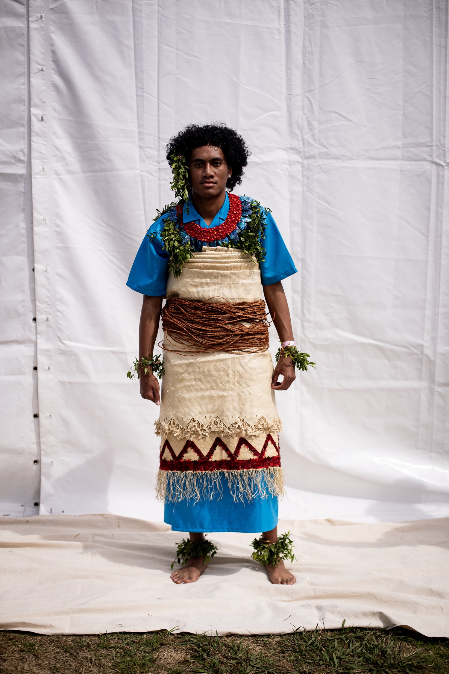 Tongan performer Masi Hausia from One Tree Hill. Photo / Dean Purcell
