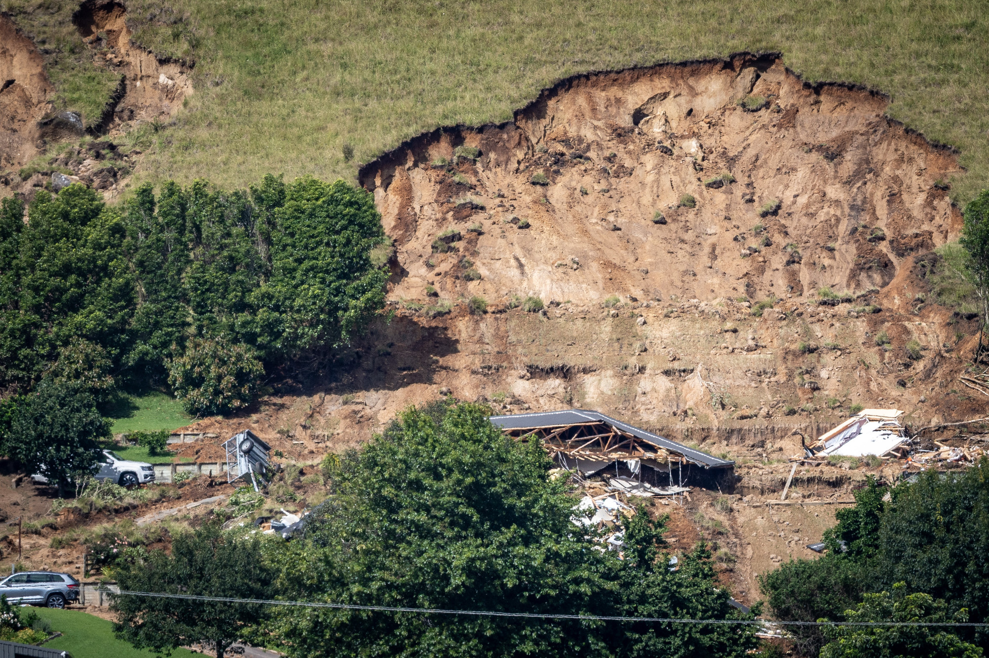 Welcome Bay Road, the scene of the double fatality. photo / Michael Craig