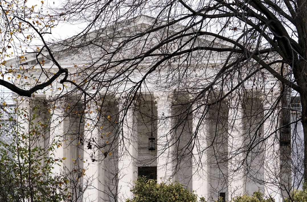 The Supreme Court on Capitol Hill in Washington. Photo / AP