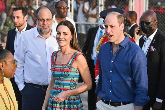 Prince William and Kate Middleton have landed in Jamaica. Photo / Getty Images