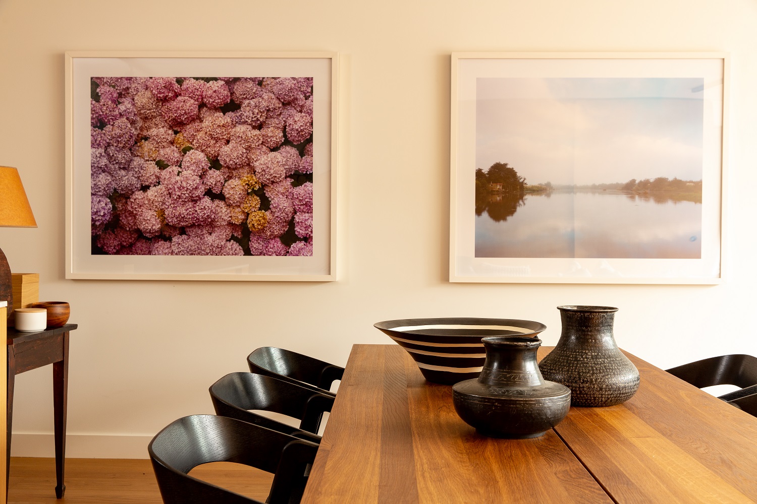 Photographs by Derek Henderson add a subtle splash of colour. Photo / Babiche Martens