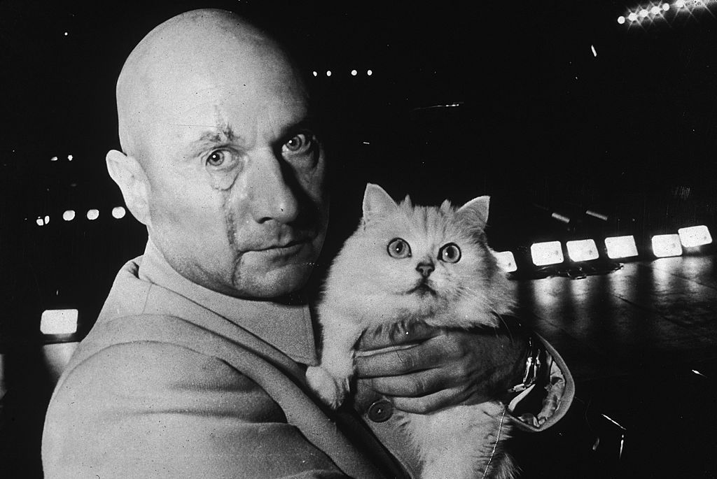 Donald Pleasence as Ernst Stavro Blofeld in You Only Live Twice. Photo / Getty Images