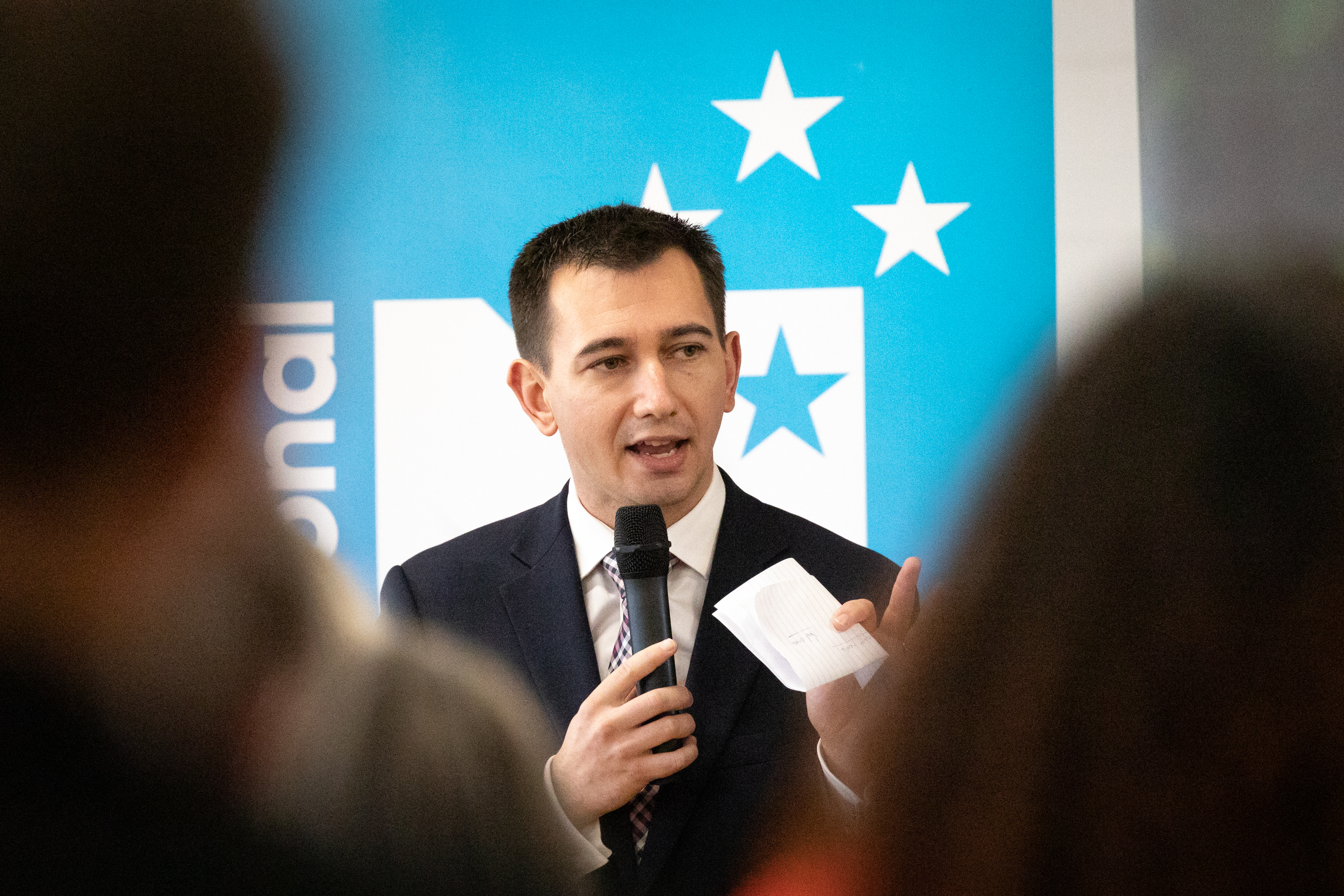 National transport spokesman Simeon Brown said he would get rid of the plan if in government. Photo / Alex Cairns