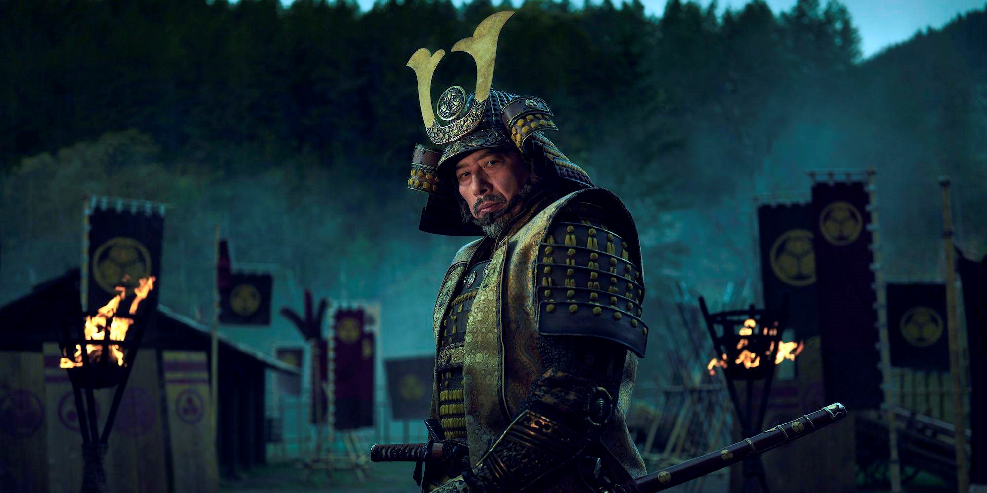 Lording it: Hiroyuki Sanada as Toranaga in Shōgun. Photo / Supplied
