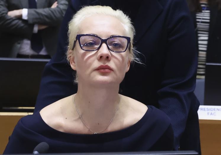 Yulia Navalnaya has vowed to continue her husband's work. Photo / AP