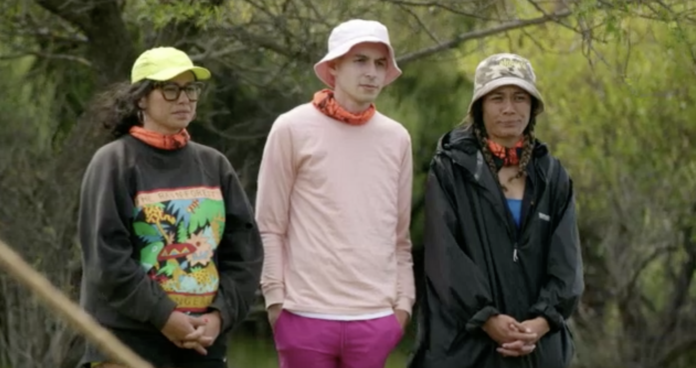 Courtney Dawson, James Mustapic and Turia Schmidt-Peke were our final three. Photo / TVNZ