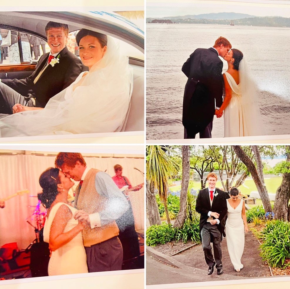 Nicola and Duncan's 2007 wedding. 