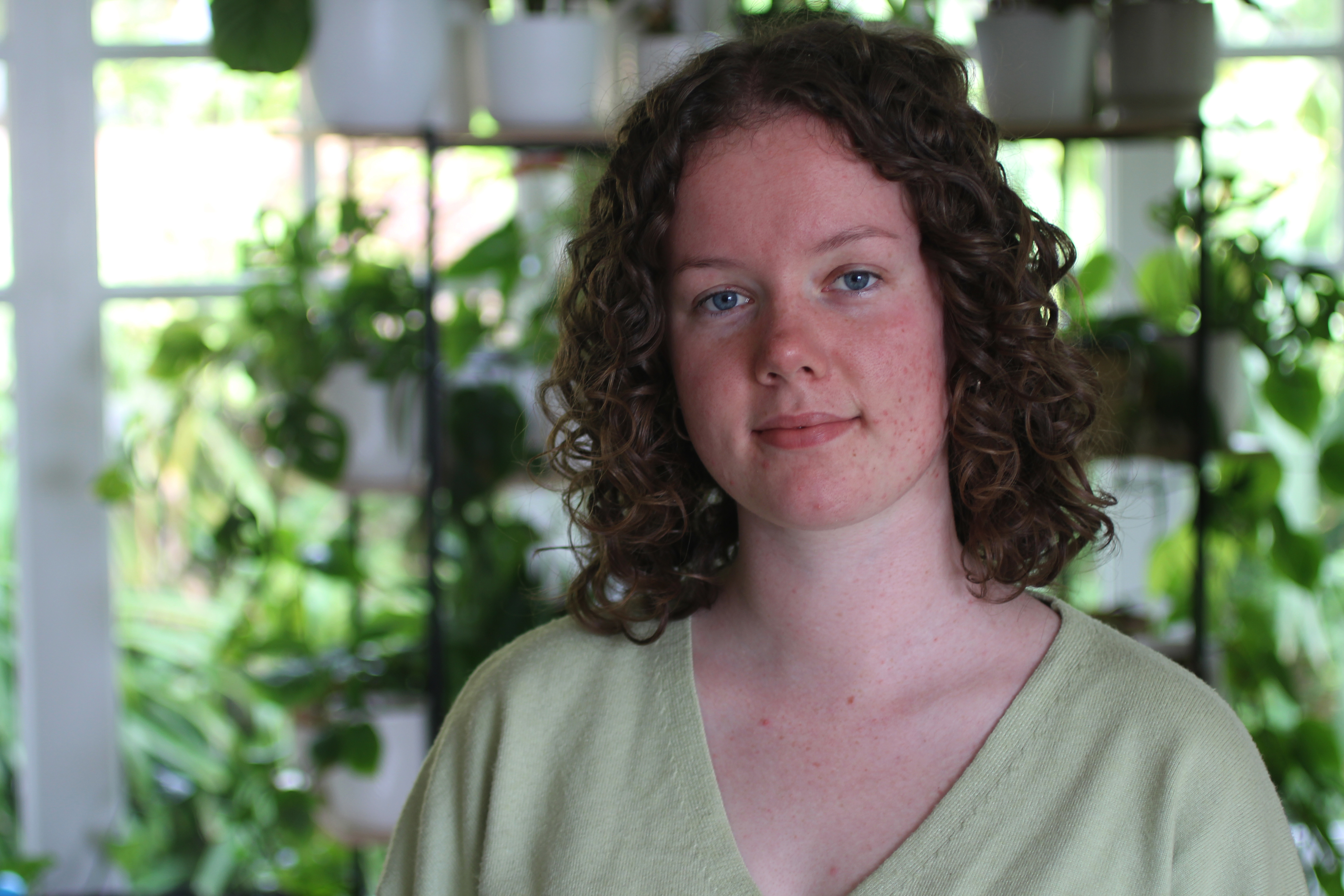 Megan Dykes, a 20-year-old university student, is concerned that other young women are falling down the same dark social media hole that she did as a teenager. Photo / Jed Bradley