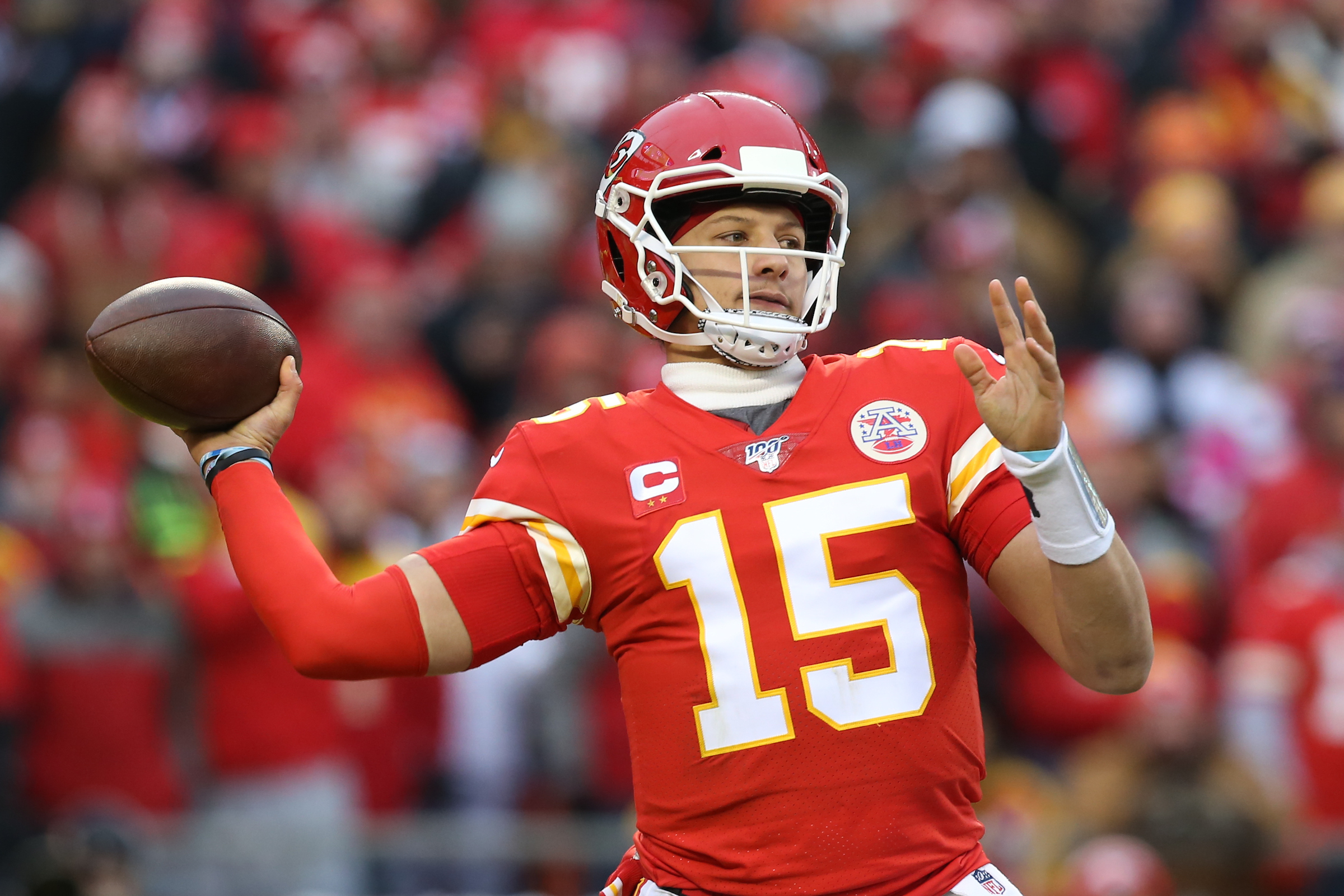 Kansas City Chiefs quarterback Patrick Mahomes.