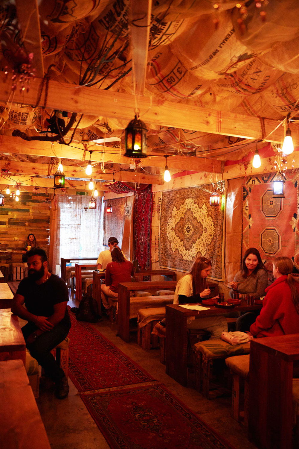 Satya Chai Lounge specialises in Indian street food. Photo / Rebecca Zephyr Thomas 