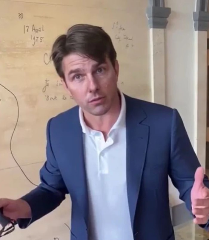 The user is using 'deepfakes', manipulated AI technology. Photo / TikTok