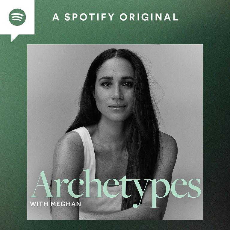 Meghan's new Archetypes podcast. Photo / Spotify