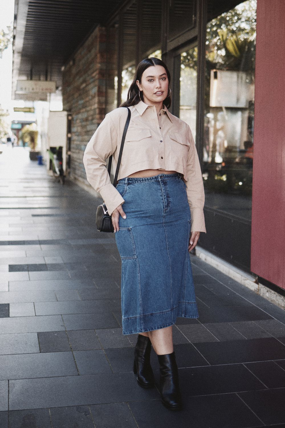 Isabella Moore at New Zealand Fashion Week. Photo / Hōne Naera-Scott