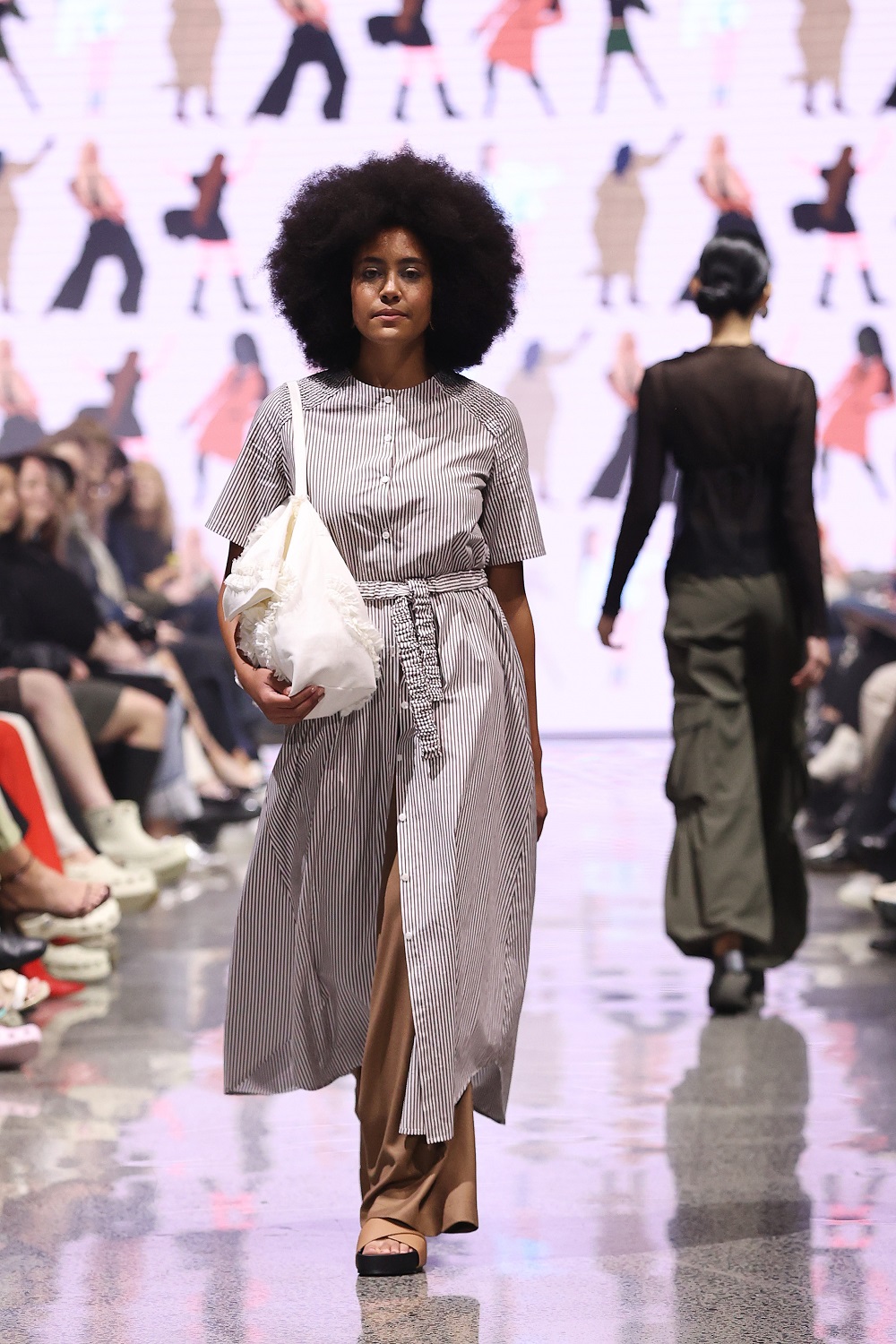 Small local label Oosterom was part of the Viva Next Gen show at New Zealand Fashion Week Kahuria last year. Photo / Brendon Thorne, Getty Images