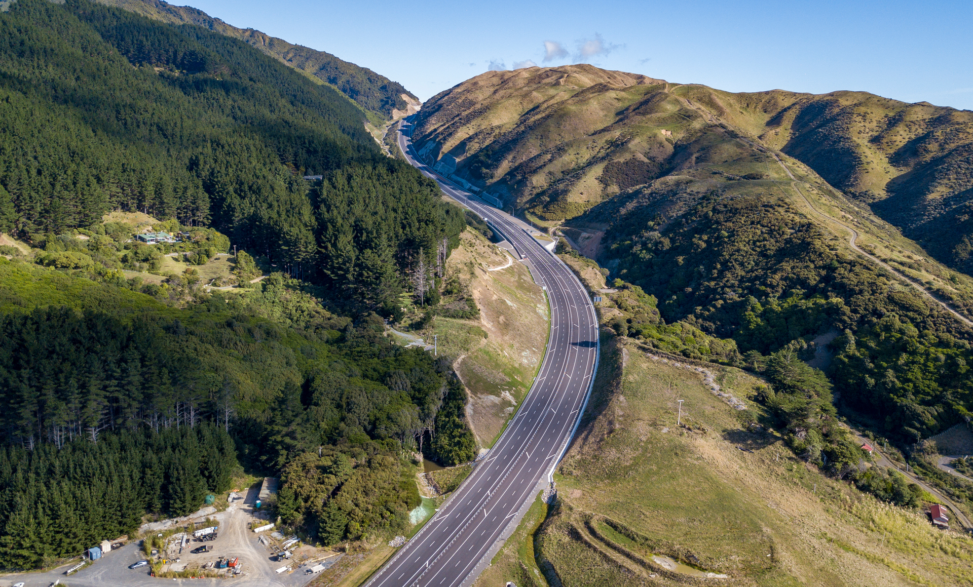Transmission Gully opened two years ago but technically isn't finished. Photo / Mark Mitchell