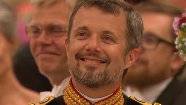 Prince Frederik just turned 50 and had a birthday party at Christiansborg Palace in Copenhagen.