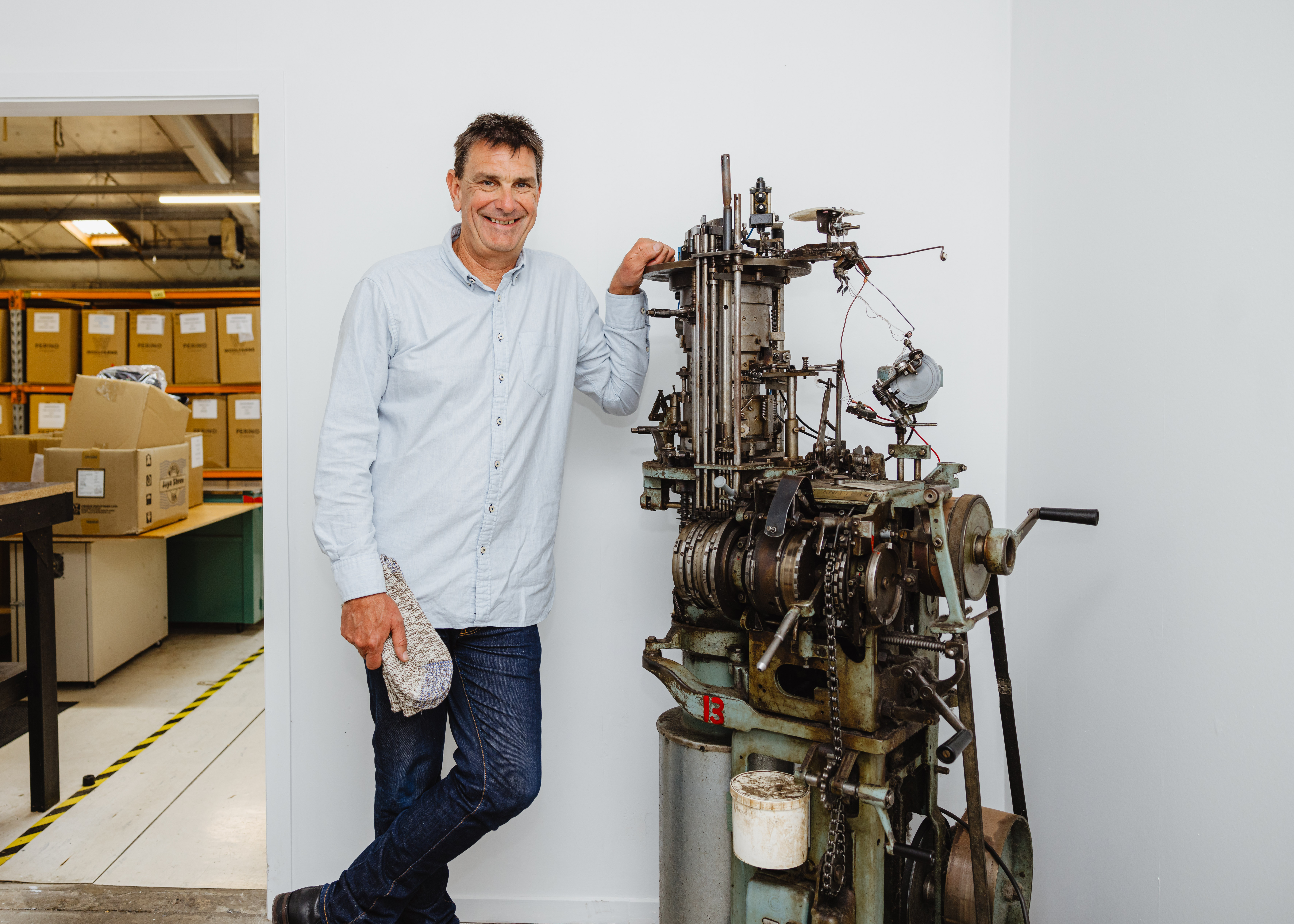 Norsewear's new owner Tim Deane says the company trusts its products to last longer and be better for the environment. Photo / Supplied