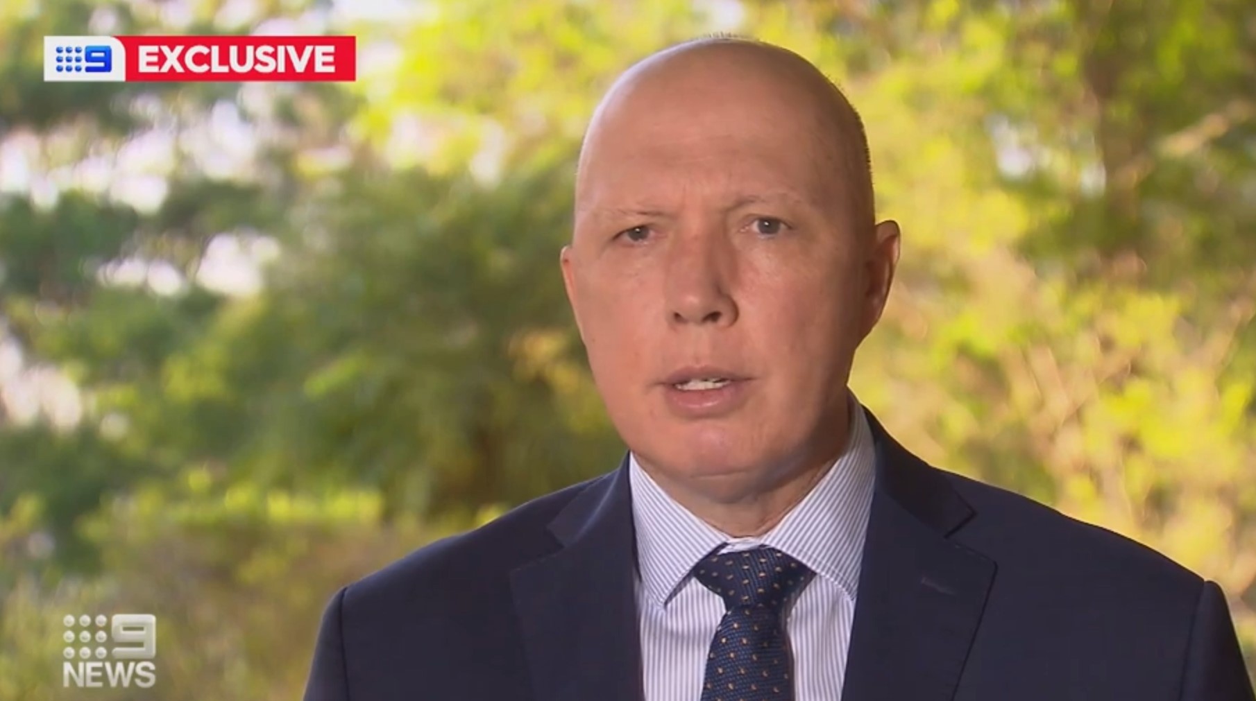 Former home affairs minister Peter Dutton spoke on the Channel 9 broadcast, labelling deportees