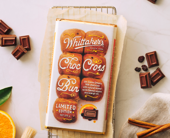 The chocolate is available for a limited time.