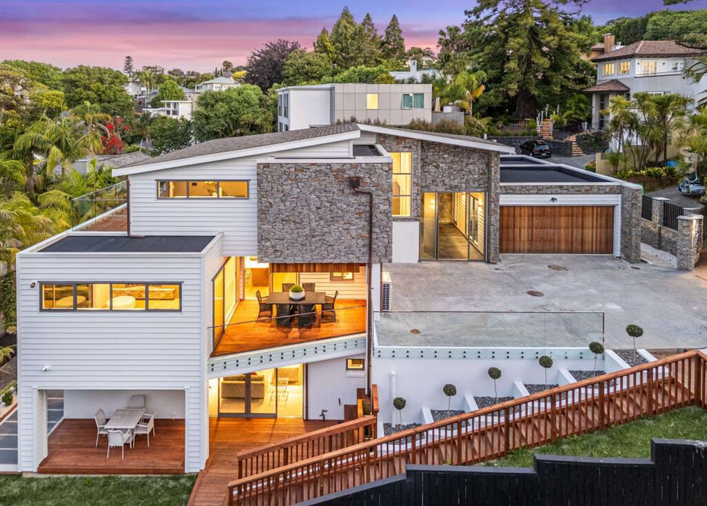 Auckland developer Jeff Gao's securely gated home on Remuera's