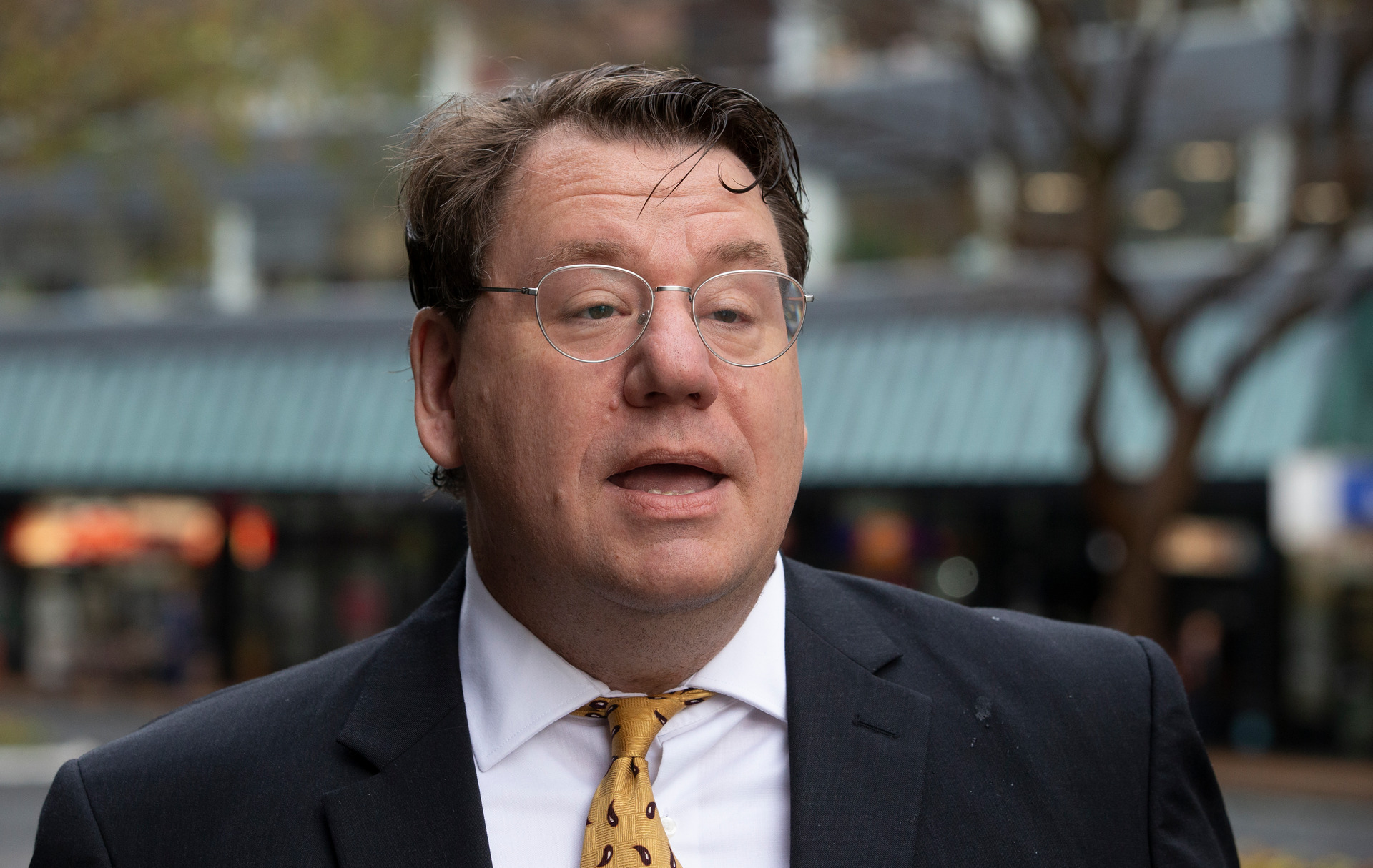 Kim Dotcom's US lawyer Ira Rothken outside the Supreme Court in Wellington last year. Photo / Mark Mitchell