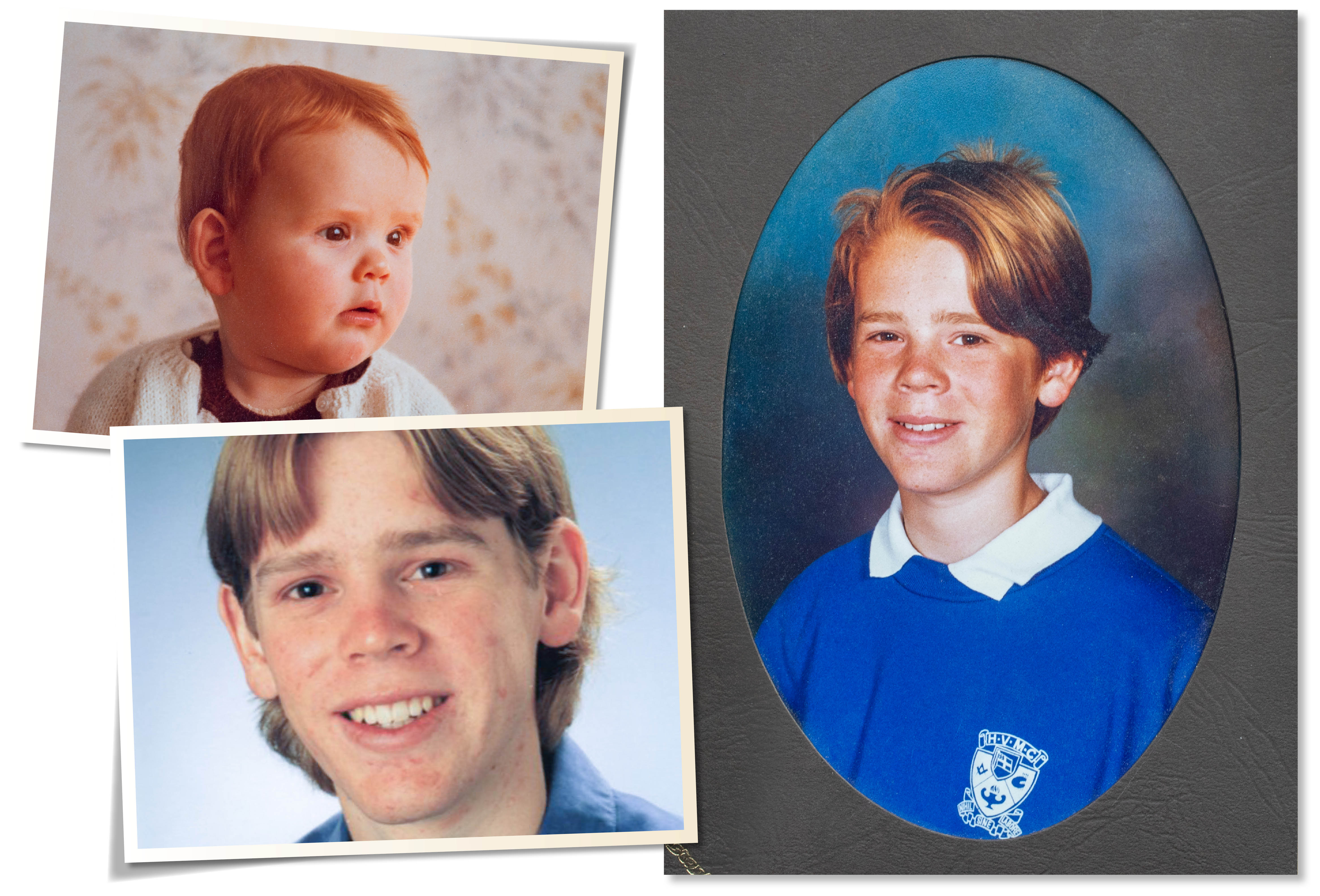 Young Chris Hipkins montage.