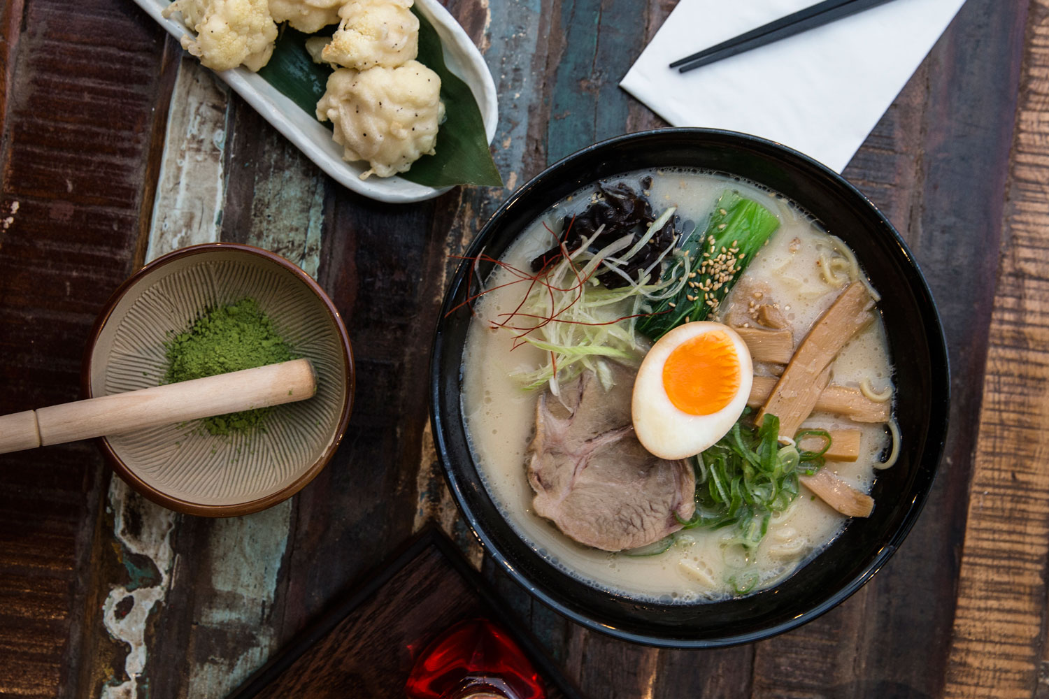 A brothy offering from Ramen Takara. Photo / Guy Coombes