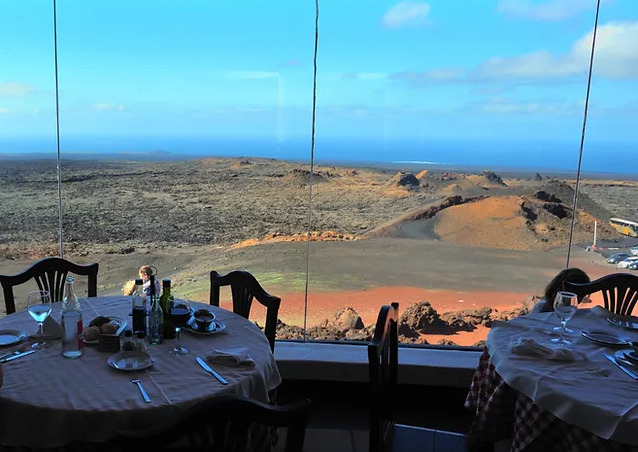 LEl Diablo Restaurant in Lanzarote, Spain, uses the heat of an active volcano for cooking, with the last eruption occurring in 1824. Photo  / El Diablo Caclanzarote 