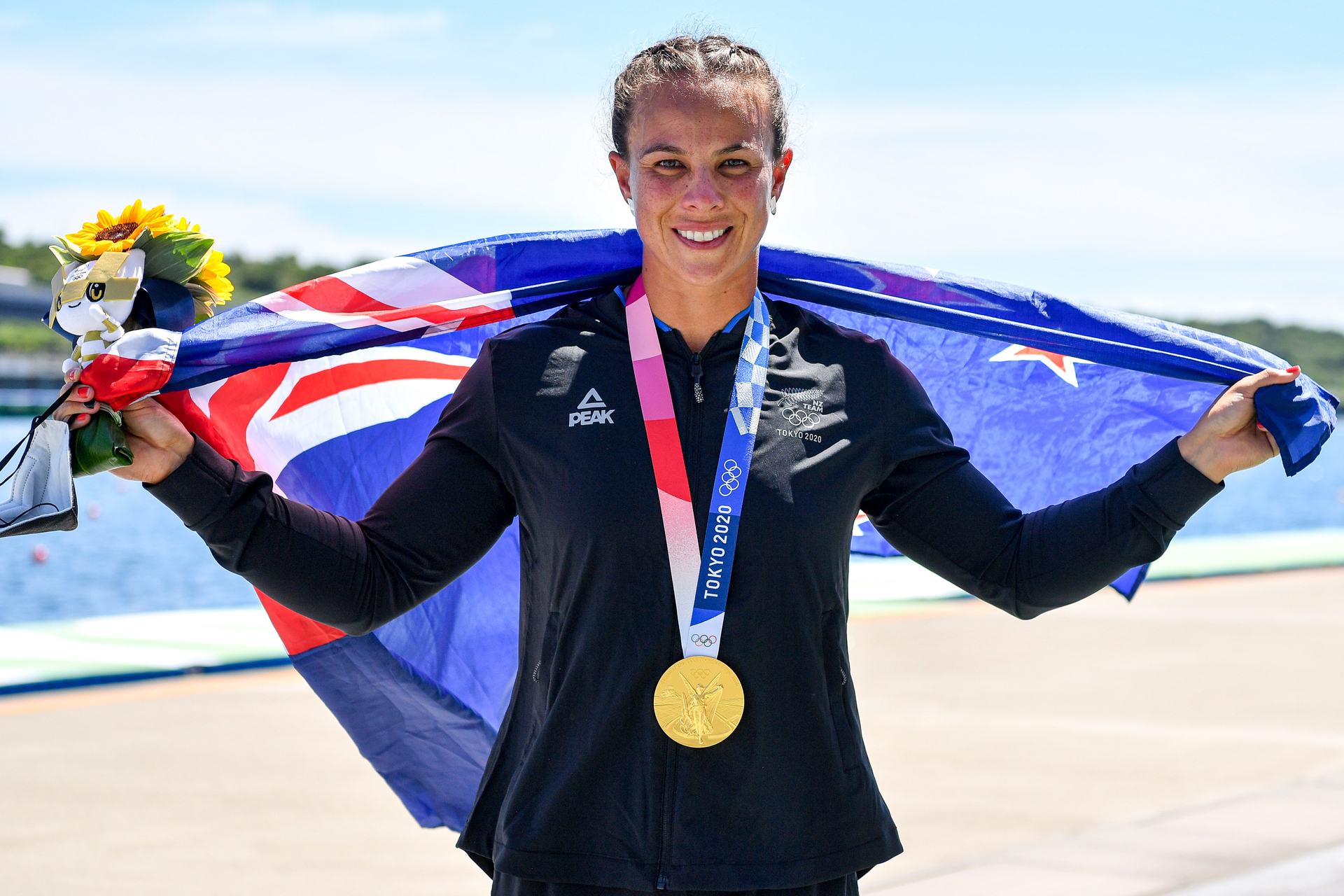 Dame Lisa Carrington is as usual a strong contender to win Olympic gold. Photo / Photosport
