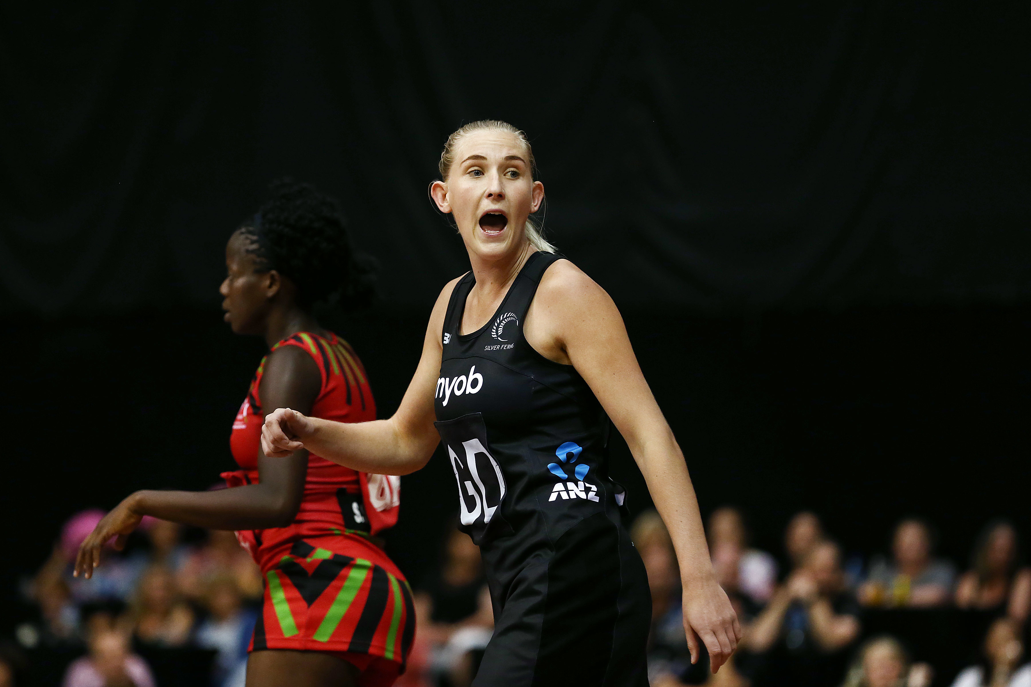 Michaela Sokolich-Beatson on debut against Malawi. Photo / Photosport