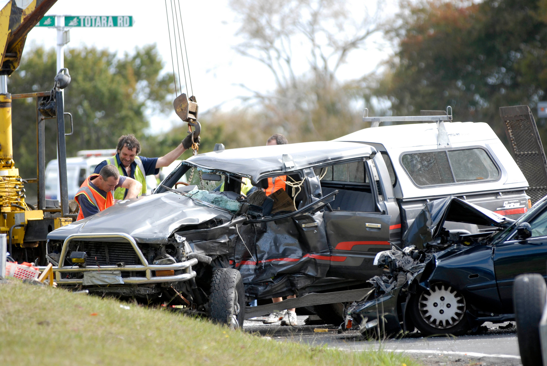 Between 2010 and 2019 three people were killed  on SH16 between Brigham Creek and Kumeu. Photo Michael Craig 