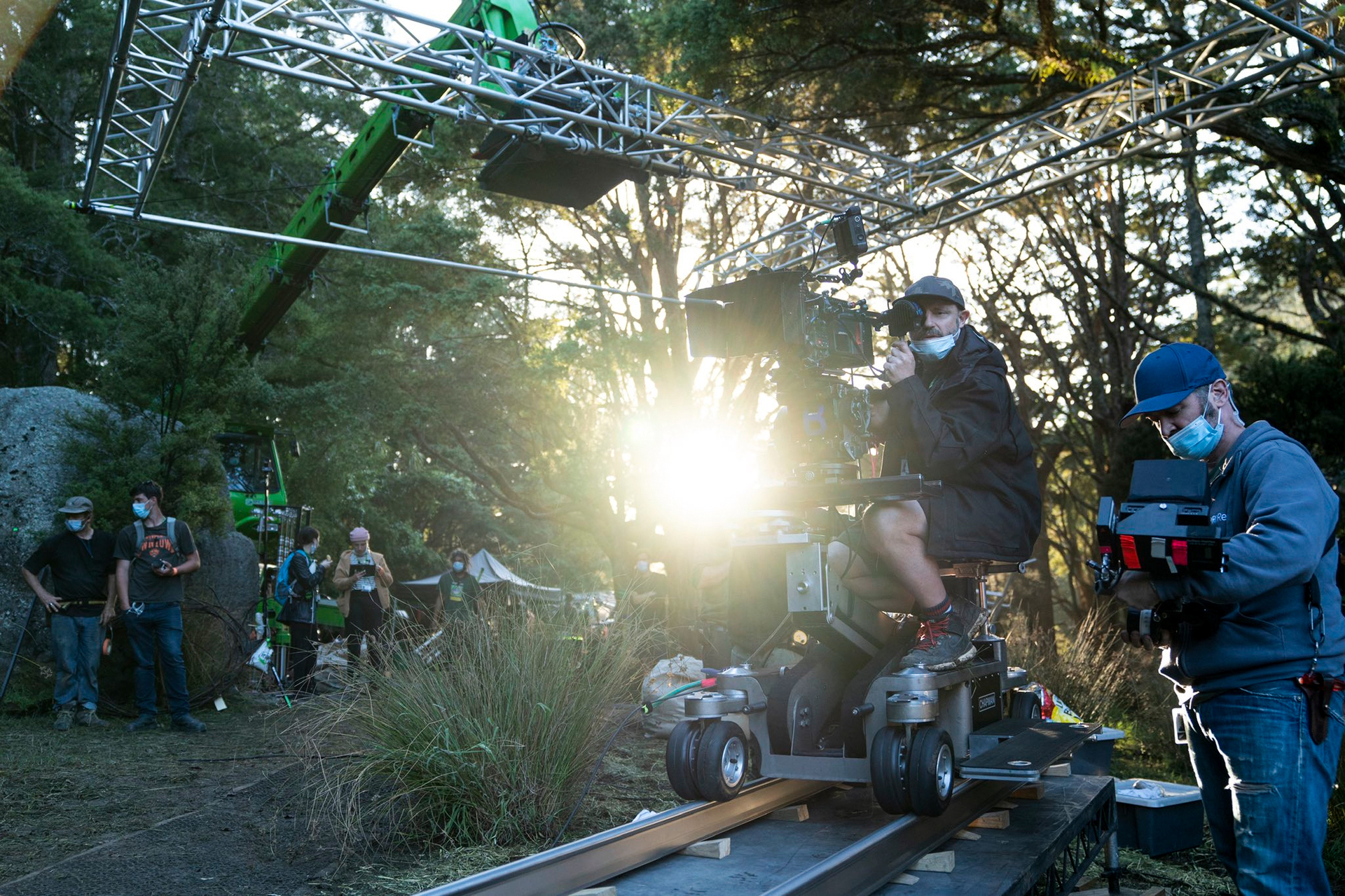 Amazon Studios filming on the set of Lord of The Rings in West Auckland. Photo/supplied