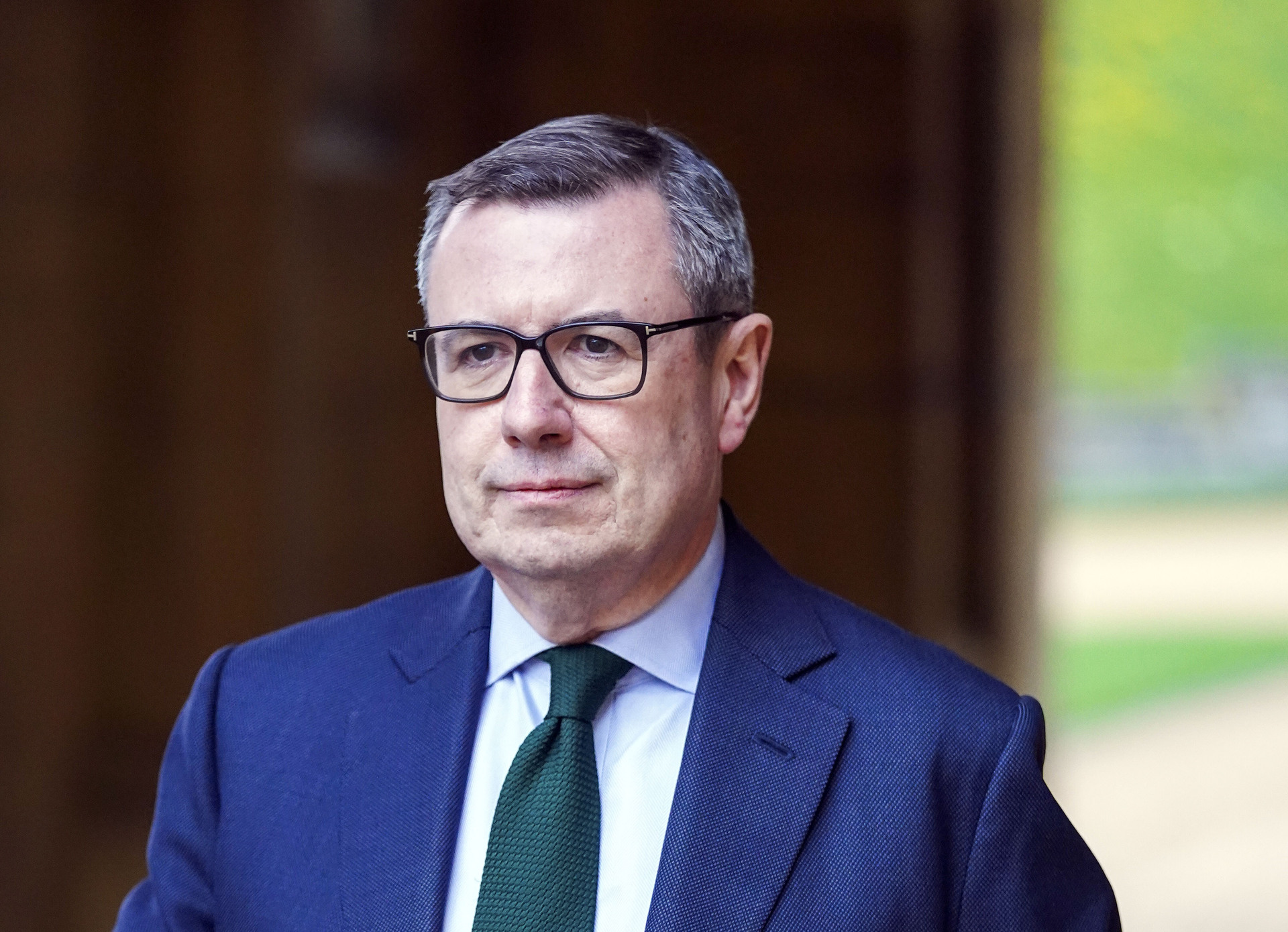 The Queen's Private Secretary, Sir Edward Young and Prince Harry are said to have