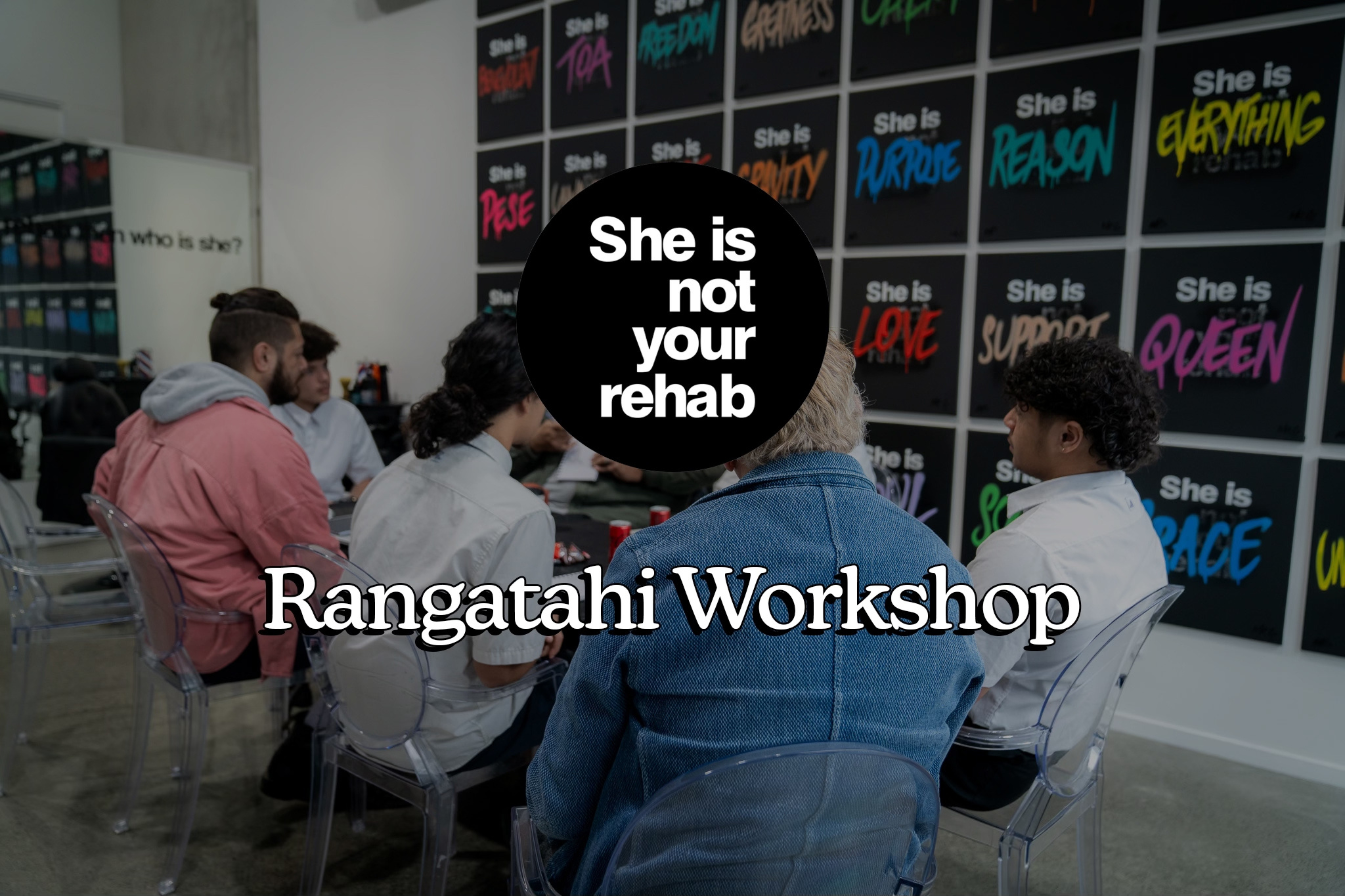 She is Not Your Rehab art gallery.