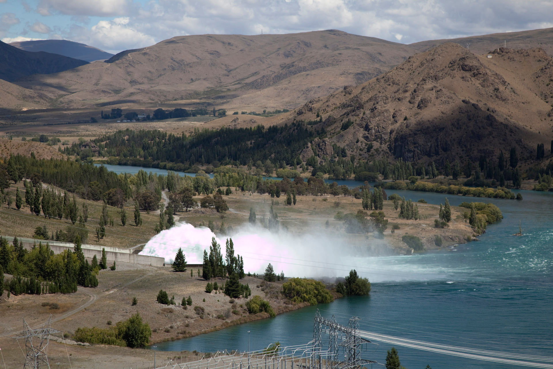 Meridian's hydro lakes are in better shape after heavy rain in the South Island. Photo / NZME