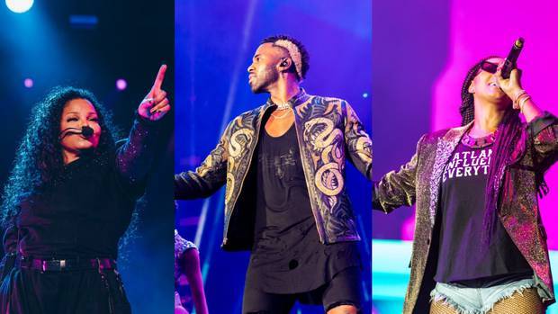 Janet Jackson headlined ZM's Friday Jams Live. Photo / Mushroom Creative