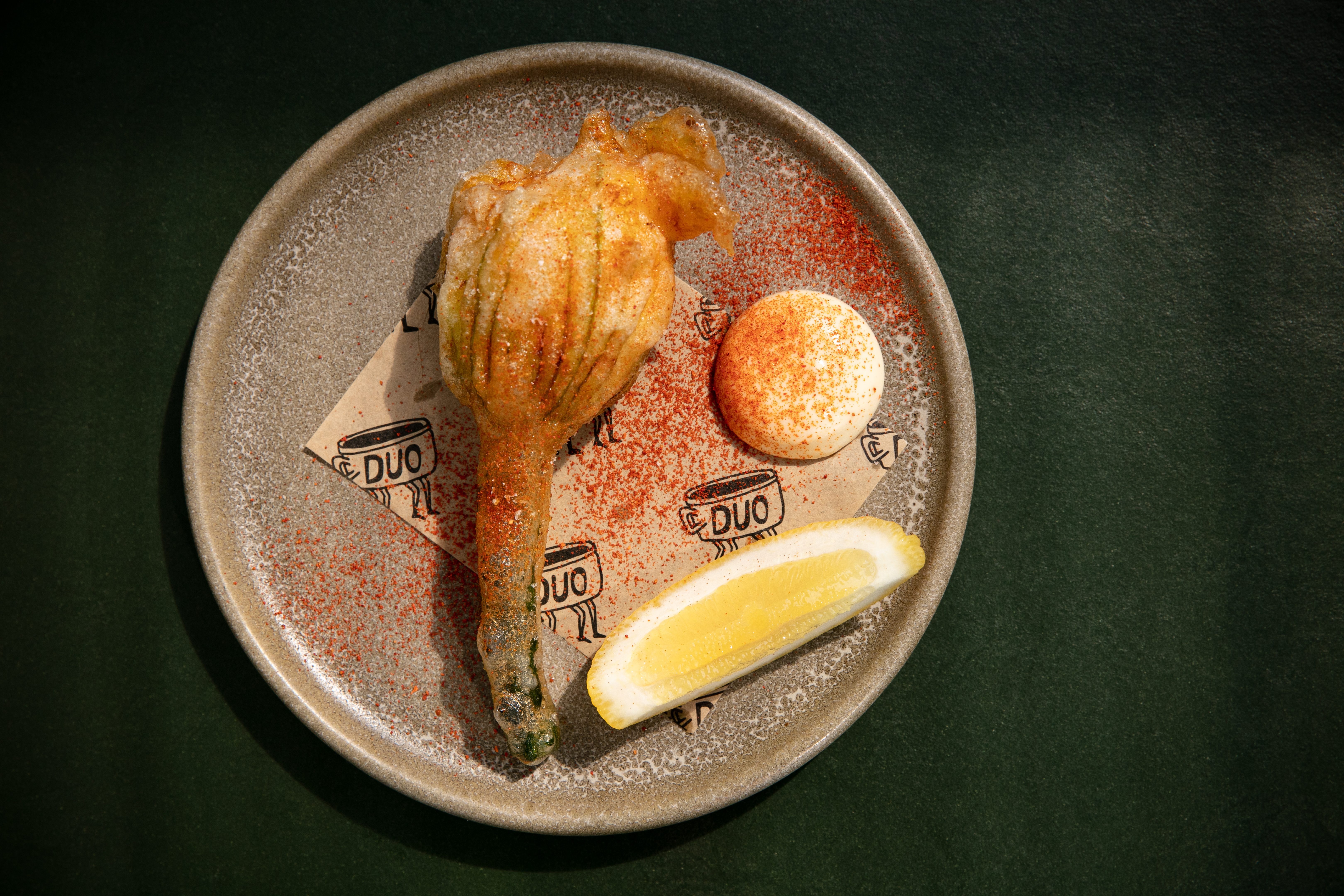  The courgette flower. Photo / Babiche Martens