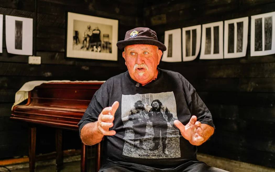 Black Power life member Denis O'Reilly. Photo / Paul Taylor