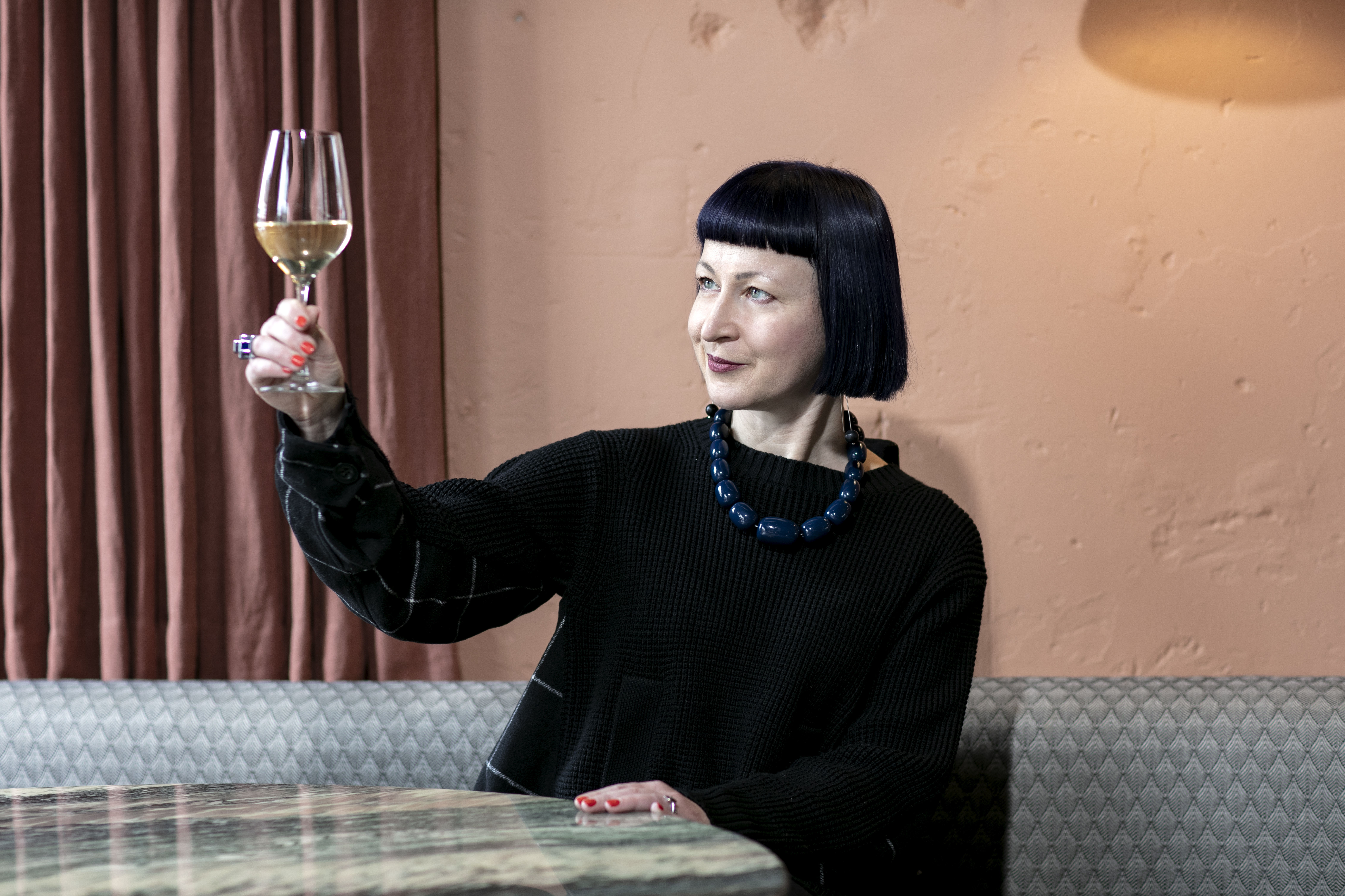 Viva wine editor Dr Jo Burzynska. Photo / Babiche Martens