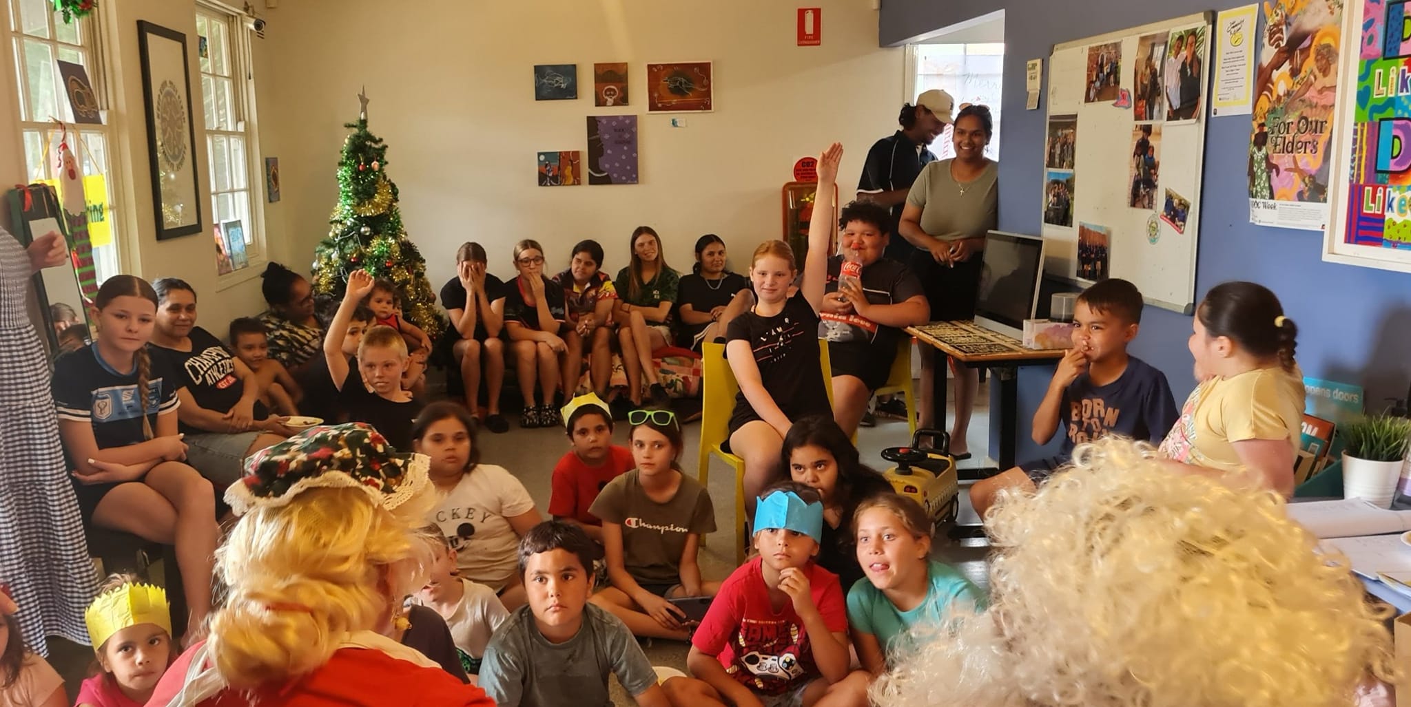 Christmas at Apollo House, LeaderLife's base. Photo / LeaderLife