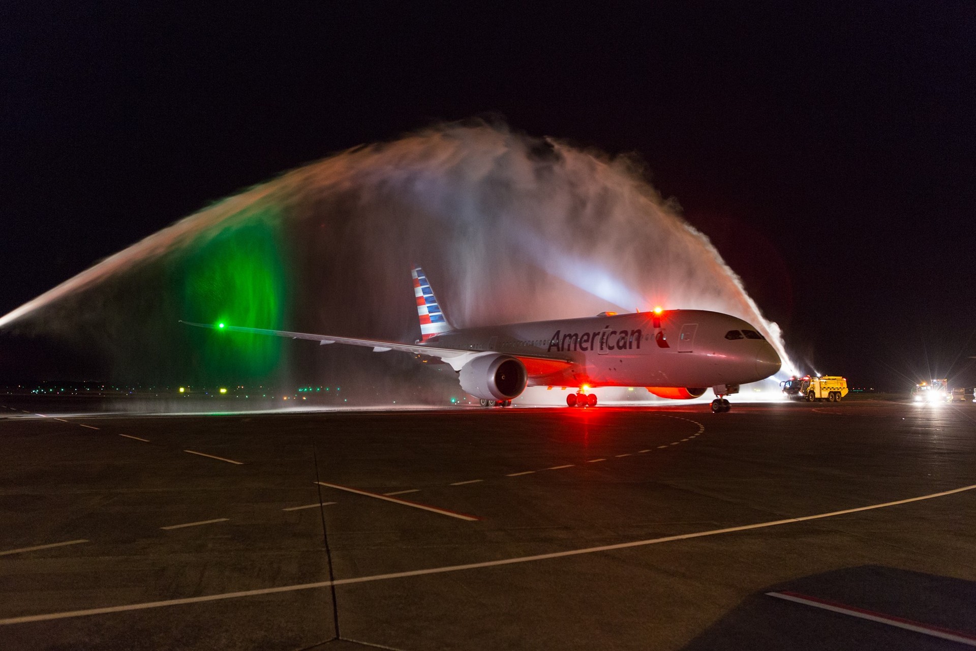 American Airlines launched its Dreamliner services to Auckland in 2016.  Photo / Supplied