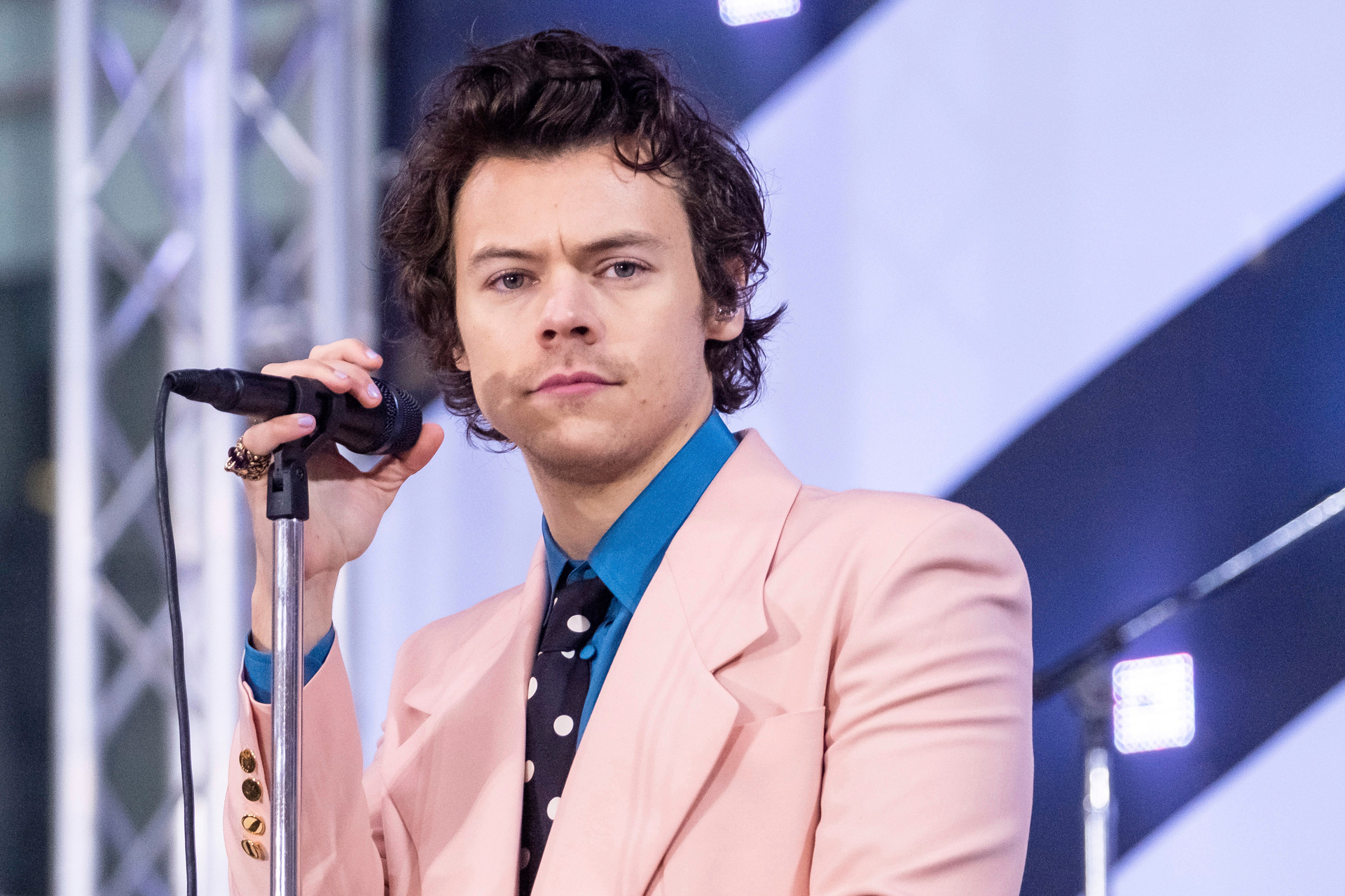 Wilde met her current beau, Harry Styles, on the set of her upcoming movie Don't Worry Darling. Photo / AP