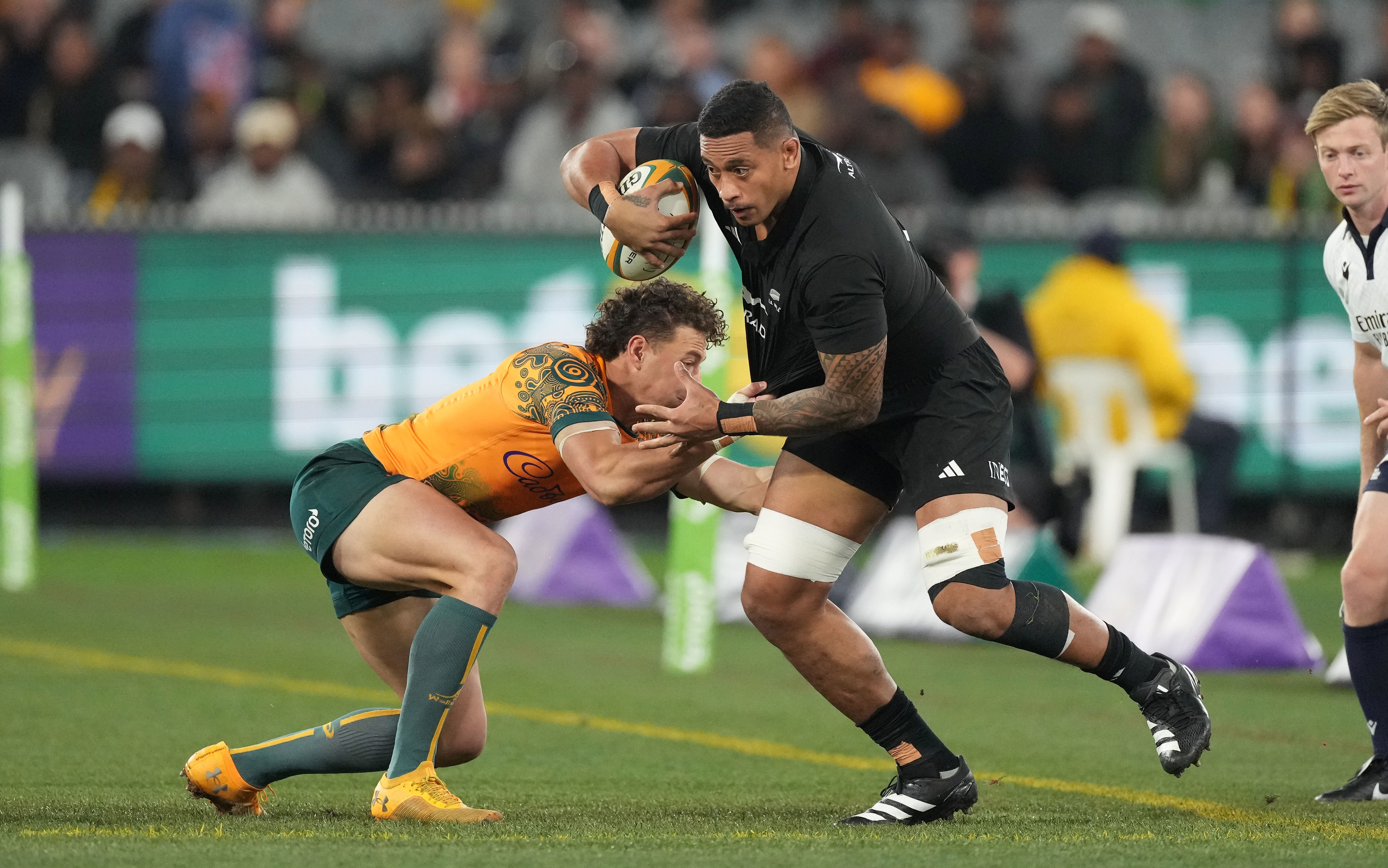 Shannon Frizell in action against the Wallabies. Photo / photosport.nz