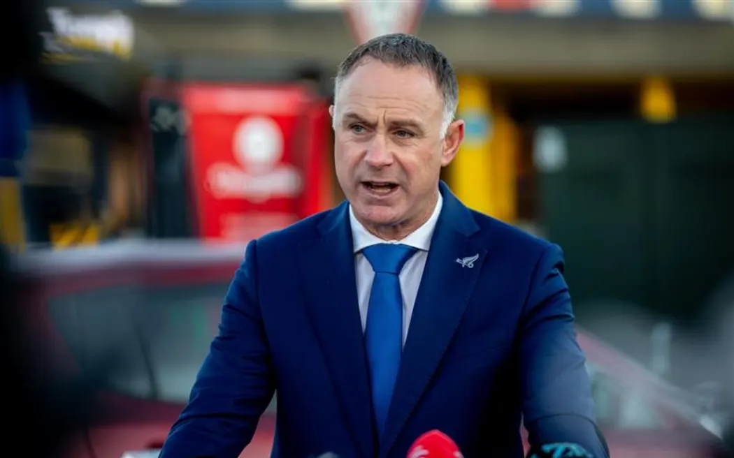 Local Government Minister Simon Watts says there is no current need for a Crown observer in the Far North. Photo / Mark Papalii, RNZ