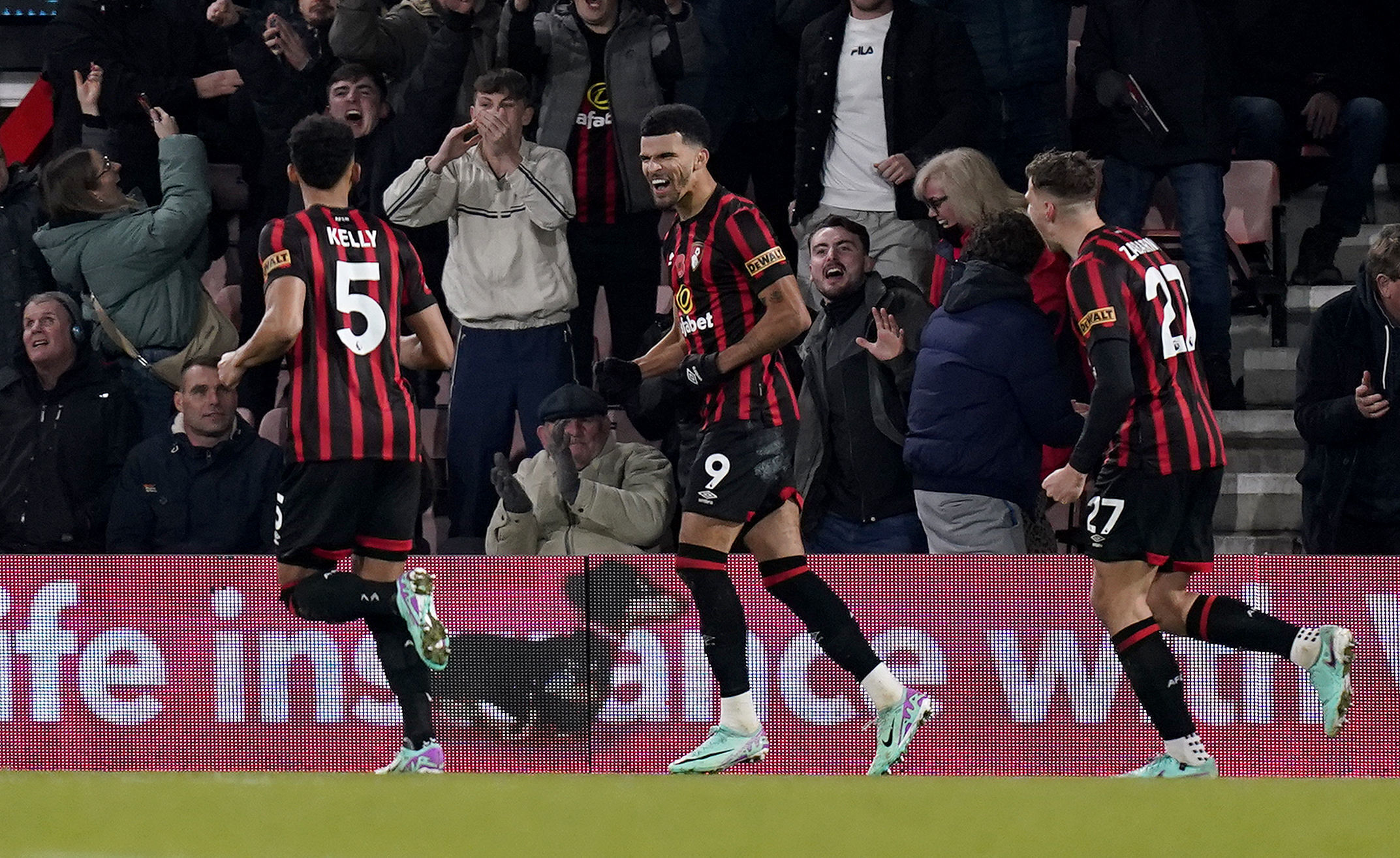 Bill Foley has become a popular figure with fans of AFC Bournemouth. Photo / AP